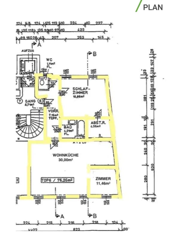 3-Zimmer-Wohnung kaufen in Wien – 75,53 m², € 275.000 – Bild 10 von 11