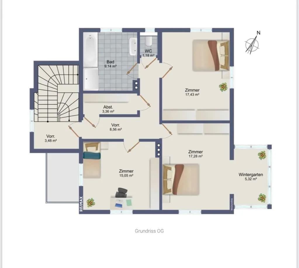 7-Zimmer-Gewerbeimmobilie mieten in Graz – 175 m², € 590.000 – Bild 11 von 12