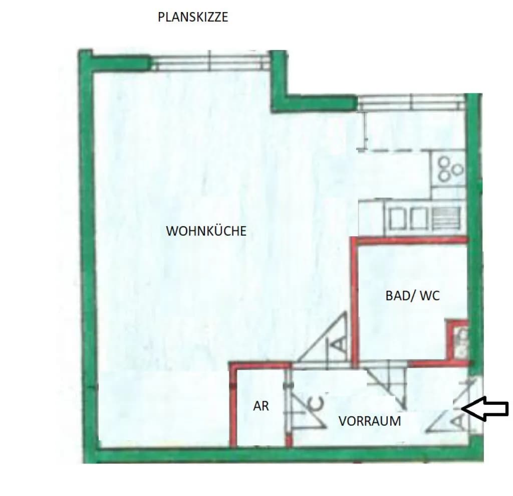 1-Zimmer-Wohnung kaufen in Wien – 32,71 m², € 245.000 – Bild 10 von 10