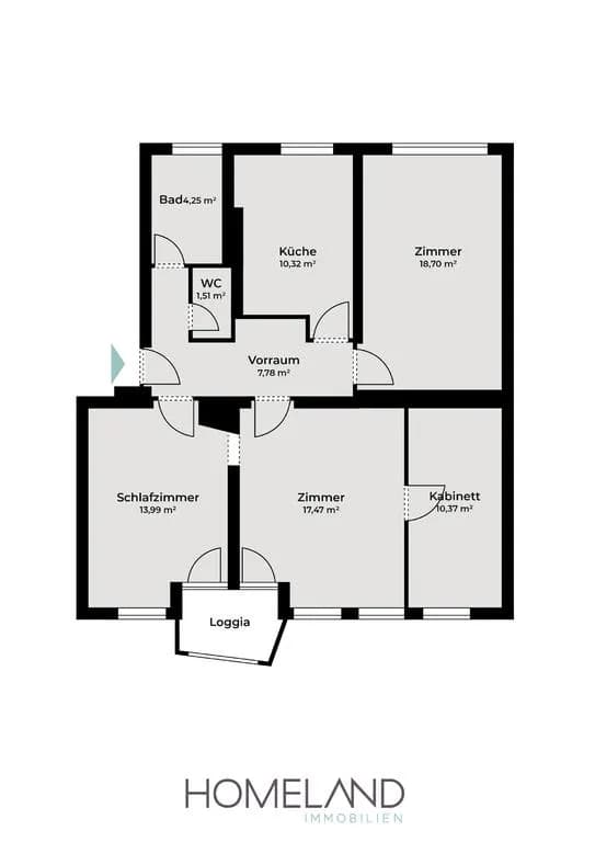 4-Zimmer-Wohnung kaufen in Linz – 84,78 m², € 249.000 – Bild 21 von 21