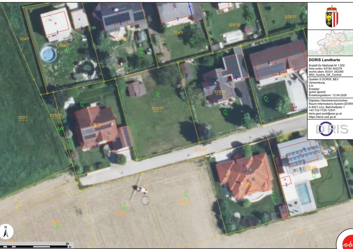 Grundstück kaufen in Linz Land – 897 m², € 375.000 – Bild 4 von 5
