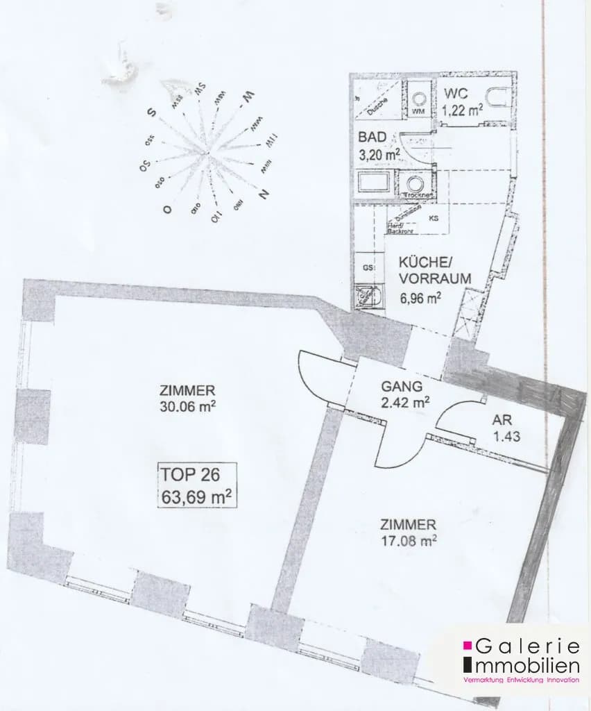 2-Zimmer-Wohnung kaufen in Wien – 63,69 m², € 450.000 – Bild 12 von 12