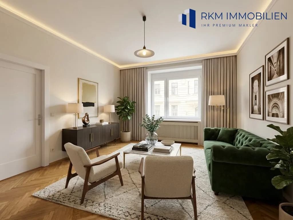 2-Zimmer-Wohnung kaufen in Wien – 55 m², € 330.000 – Bild 1 von 9