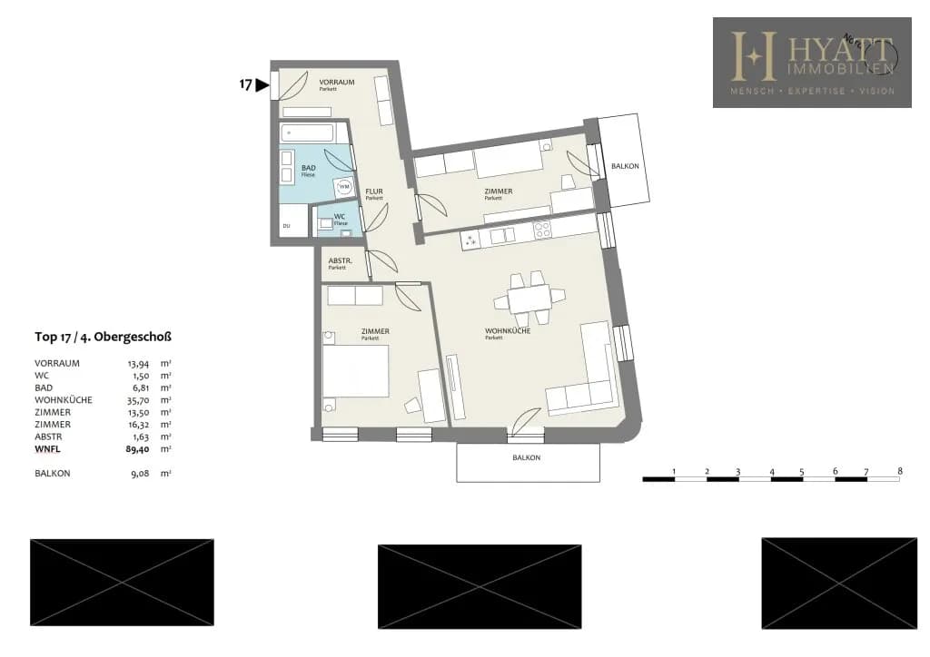3-Zimmer-Wohnung kaufen in Wien – 89,4 m², € 579.300 – Bild 18 von 18