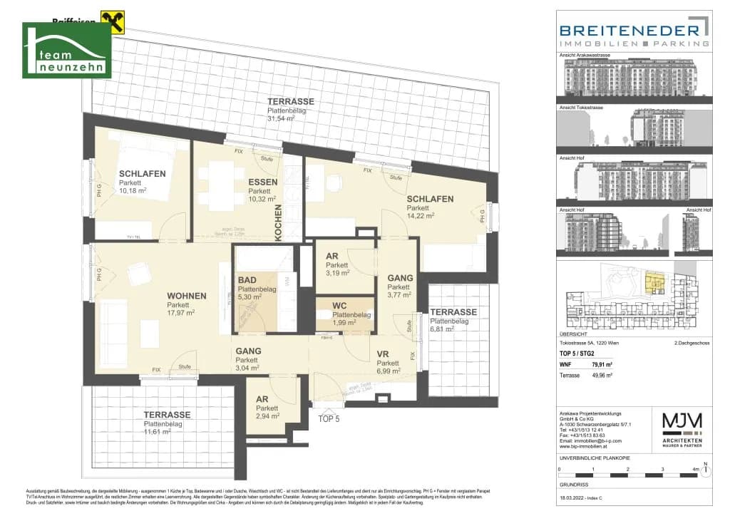 4-Zimmer-Wohnung kaufen in Wien – 80 m², € 562.450 – Bild 37 von 37
