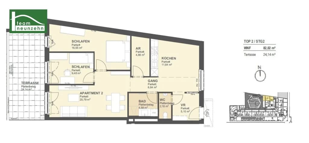 8-Zimmer-Gewerbeimmobilie kaufen in Wien – 167 m², € 755.000 – Bild 32 von 32