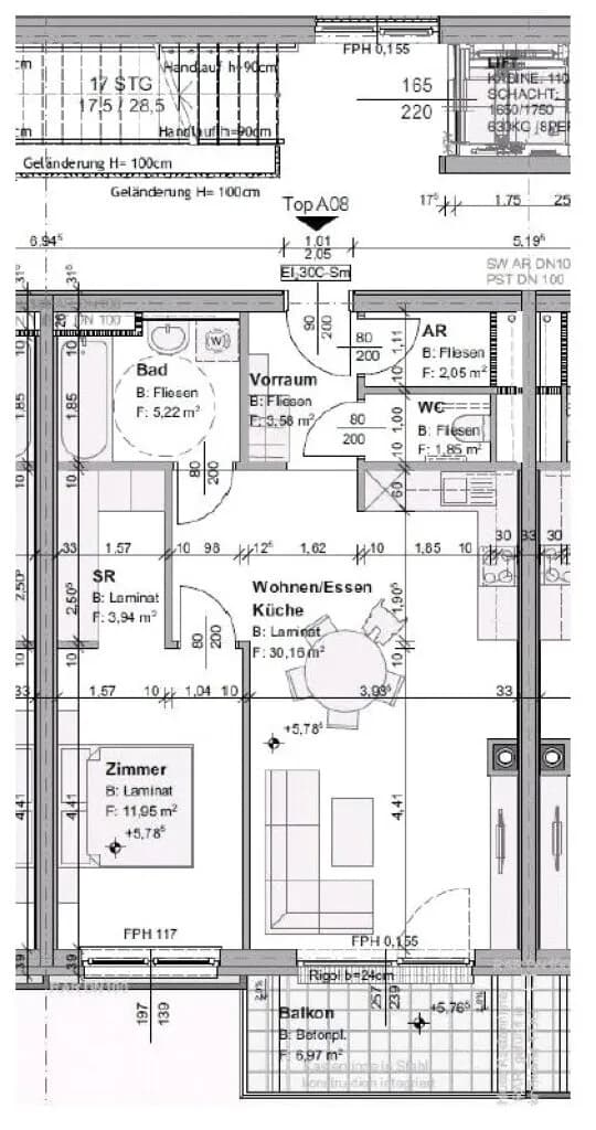 2-Zimmer-Wohnung mieten in Neunkirchen – 58,75 m², € 819 – Bild 12 von 12