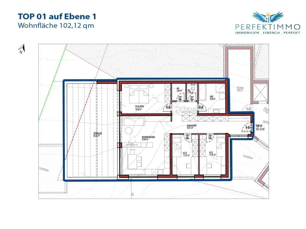 4-Zimmer-Wohnung kaufen in Landeck – 101,39 m², € 449.800 – Bild 15 von 20