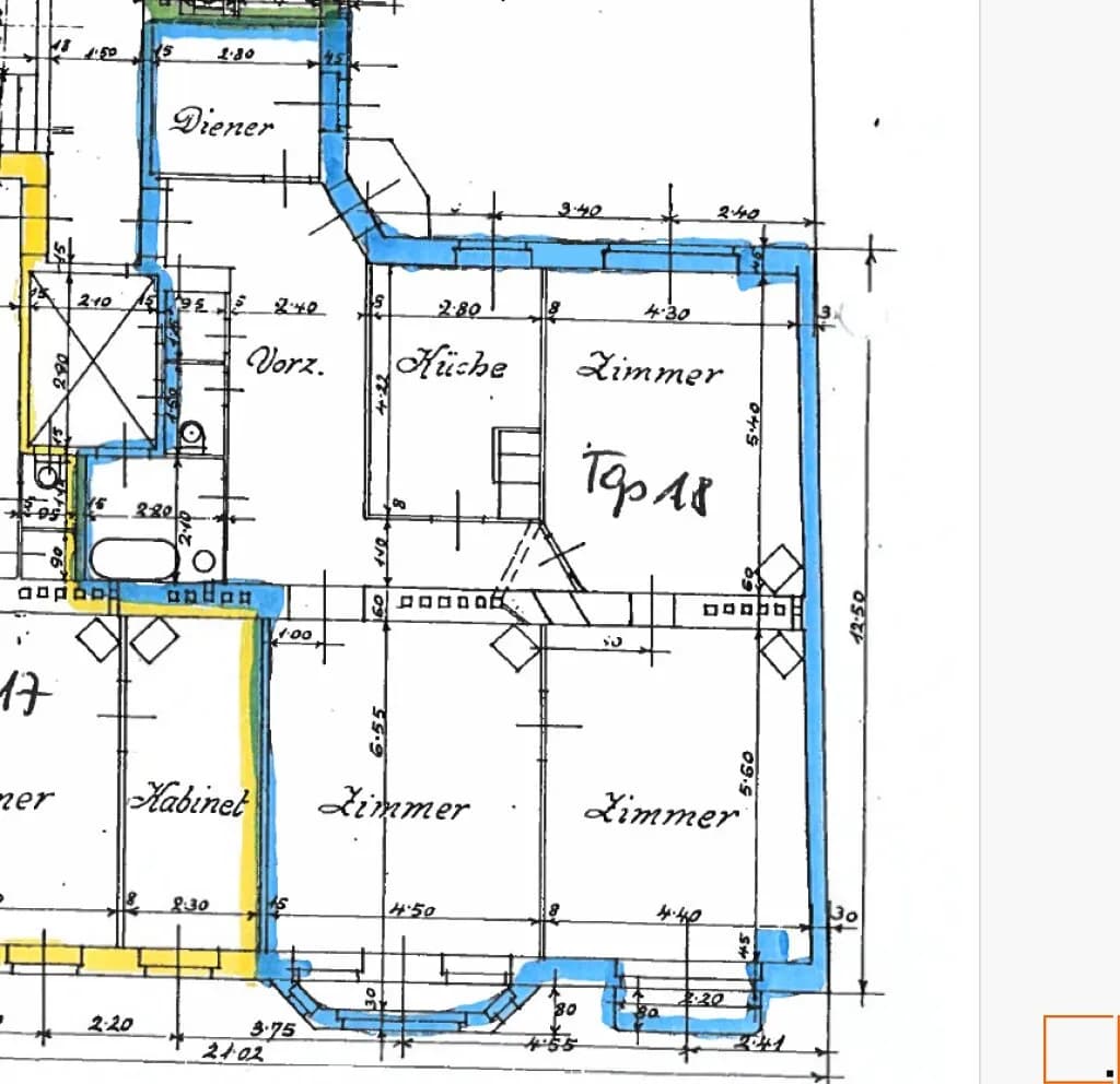 3-Zimmer-Wohnung mieten in Wien – 117 m², € 2.021 – Bild 14 von 16