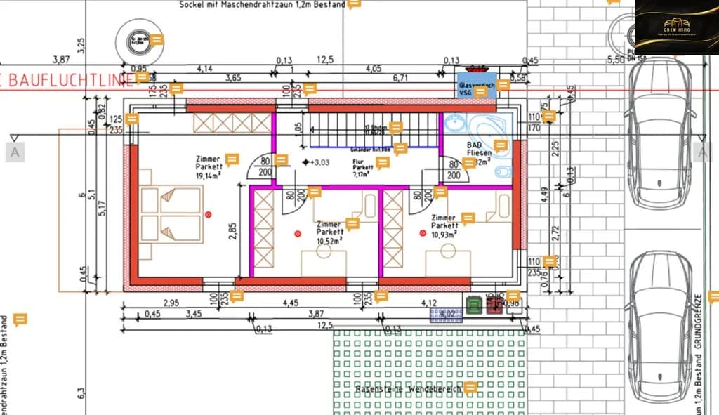 4-Zimmer-Haus mieten in Neunkirchen – 107 m², € 1.635 – Bild 14 von 14