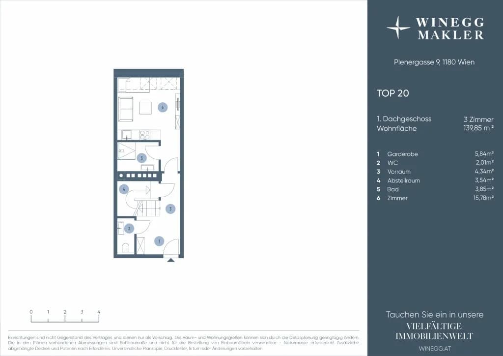 3-Zimmer-Wohnung kaufen in Wien – 139,85 m², € 1.290.000 – Bild 23 von 25