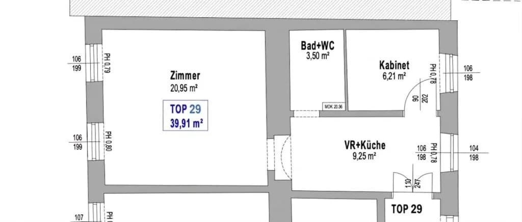 2-Zimmer-Wohnung kaufen in Wien – 40 m², € 185.000 – Bild 11 von 11