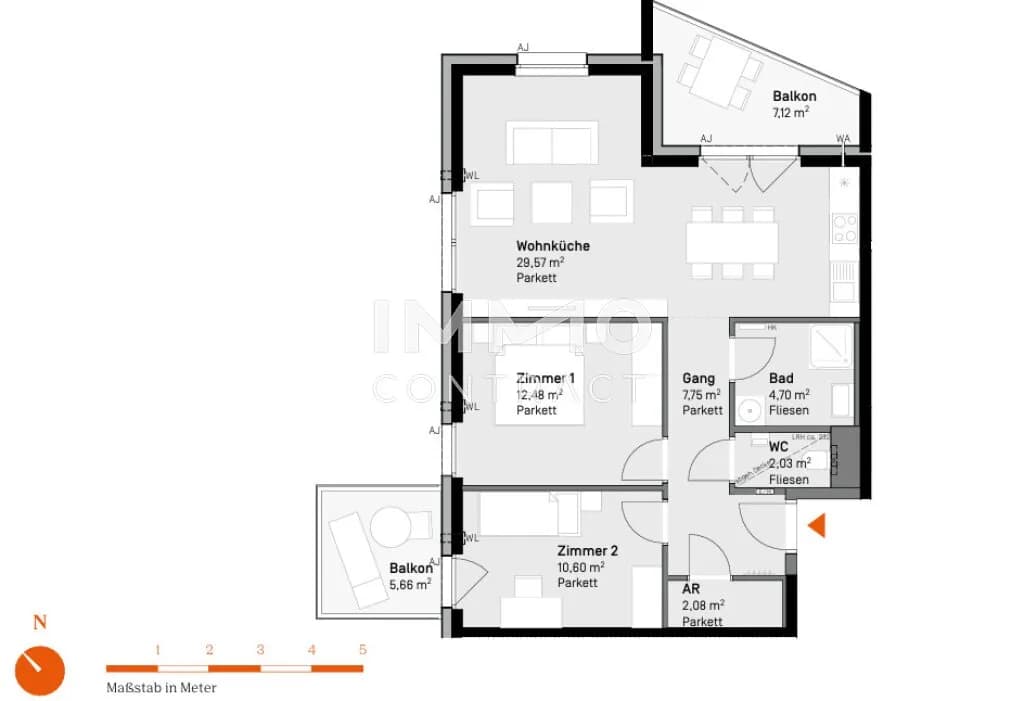 3-Zimmer-Wohnung mieten in Wien – 69,21 m², € 1.723 – Bild 47 von 47
