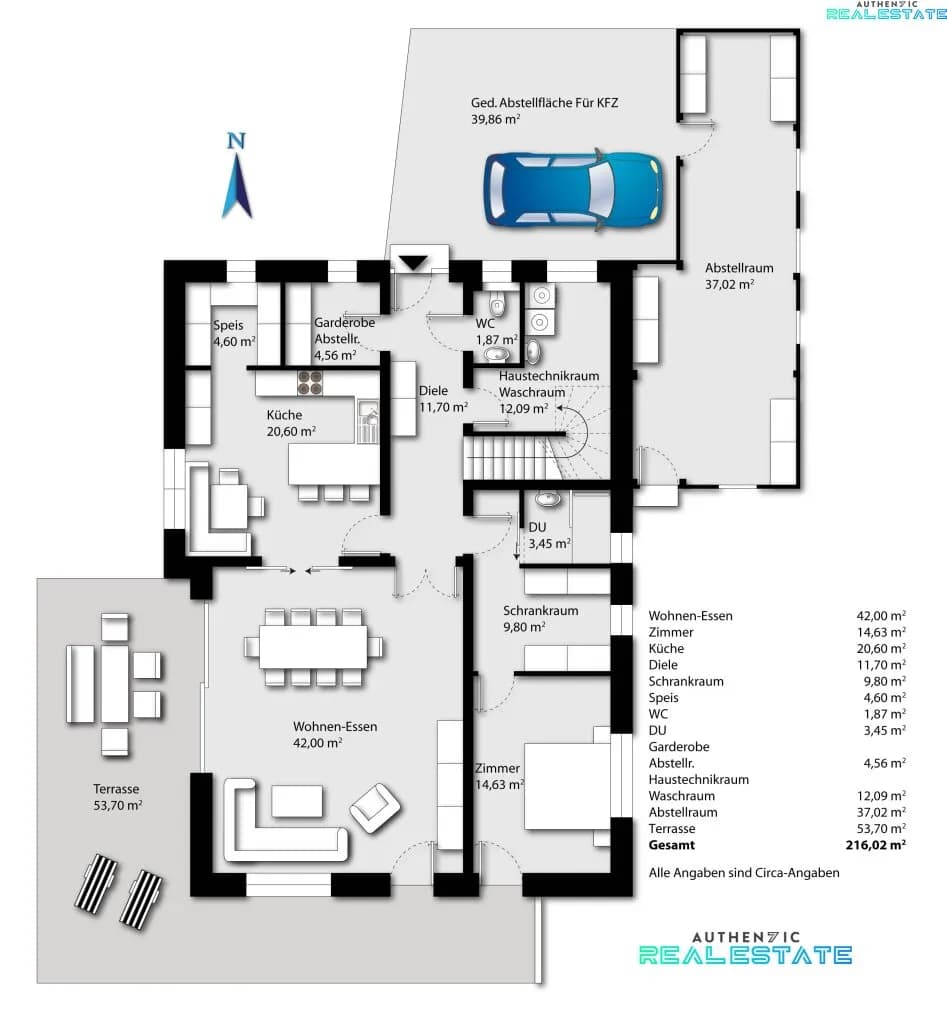 6-Zimmer-Haus kaufen in Hartberg-Fürstenfeld – 192 m², € 510.000 – Bild 18 von 20