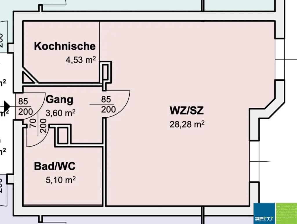 1-Zimmer-Wohnung kaufen in Hermagor – 41,62 m², € 85.000 – Bild 10 von 11