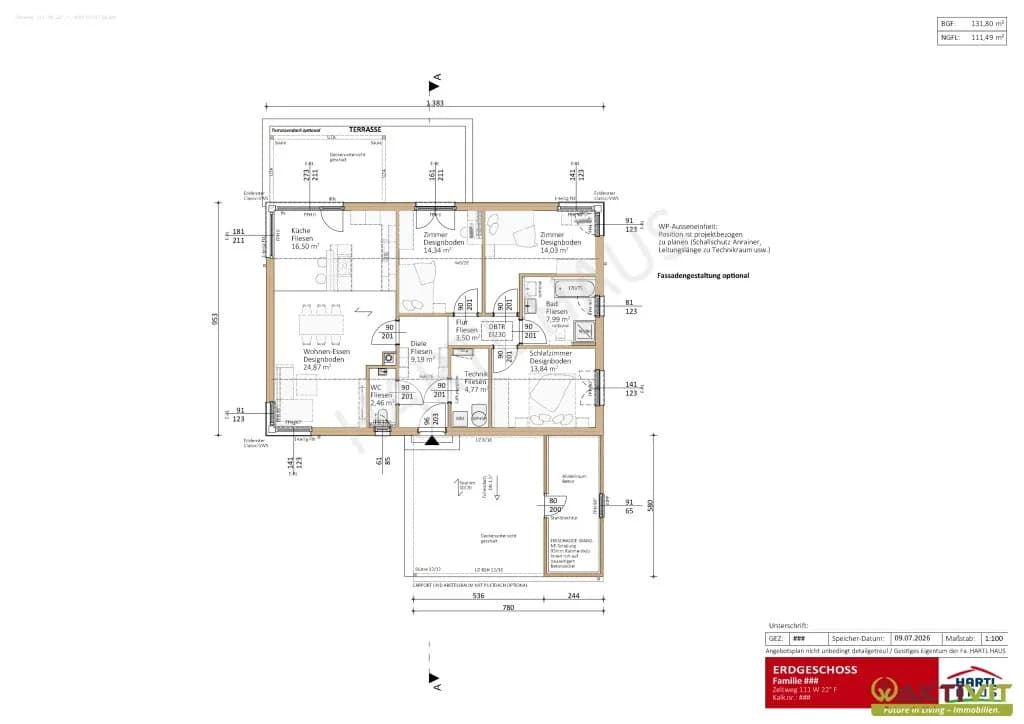 4-Zimmer-Haus kaufen in Murtal – 111,5 m², € 513.790 – Bild 3 von 3