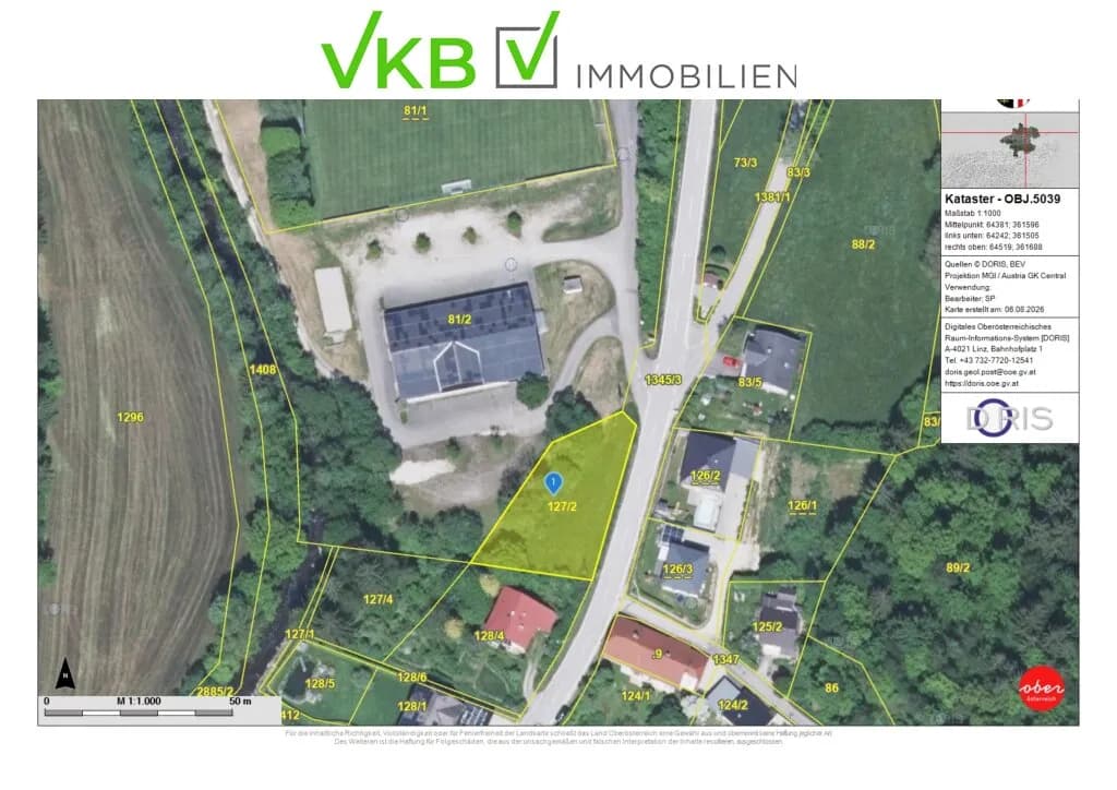 Grundstück kaufen in Urfahr-Umgebung – 1 051 m², € 110.000 – Bild 10 von 10