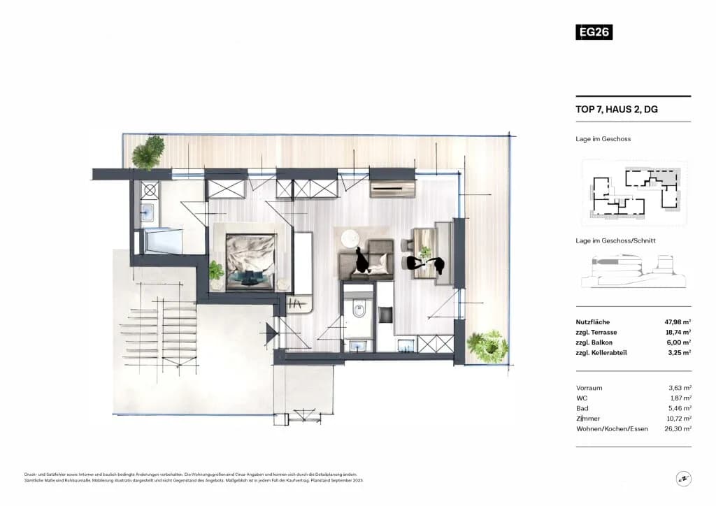 2-Zimmer-Wohnung kaufen in Wien – 47,82 m², € 413.000 – Bild 10 von 10