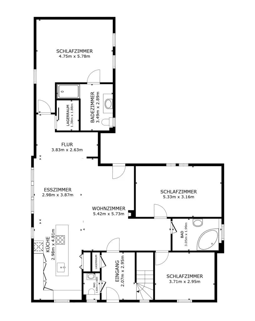 4-Zimmer-Haus kaufen in Tulln – 123 m², € 549.000 – Bild 25 von 26