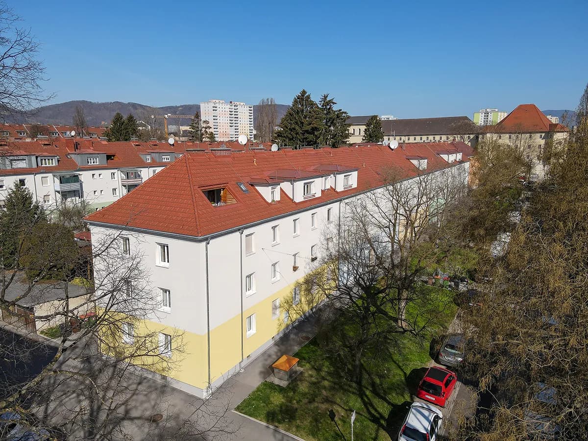 2-Zimmer-Wohnung mieten in Graz – 46 m², € 588