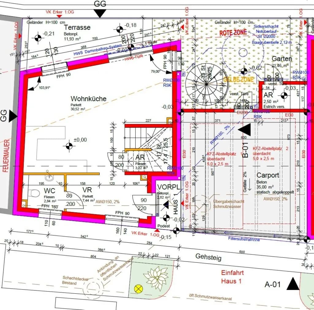 4-Zimmer-Haus mieten in Mödling – 98,16 m², € 2.800 – Bild 76 von 78