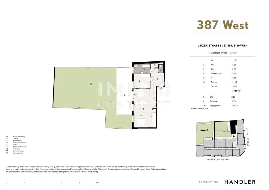 3-Zimmer-Wohnung kaufen in Wien – 74,95 m², € 668.800 – Bild 7 von 7