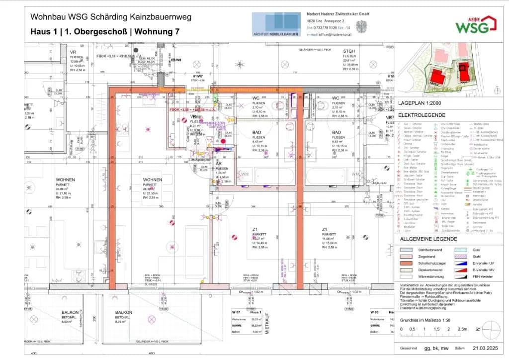 2-Zimmer-Wohnung mieten in Schärding – 55,23 m², € 667 – Bild 7 von 10