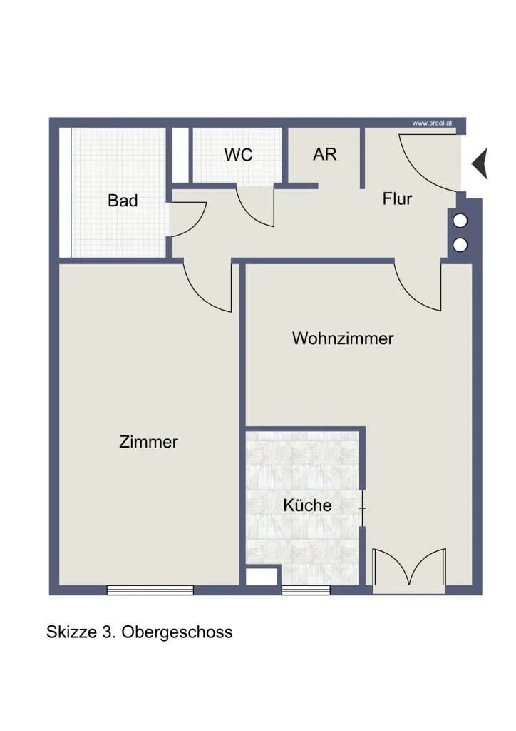 2-Zimmer-Wohnung kaufen in Wien – 50 m², € 270.000 – Bild 9 von 10