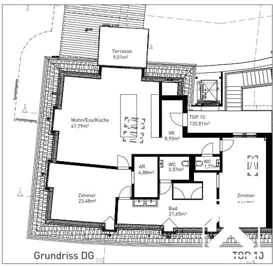 3-Zimmer-Wohnung kaufen in Wien – 133,81 m², € 1.915.453 – Bild 11 von 11