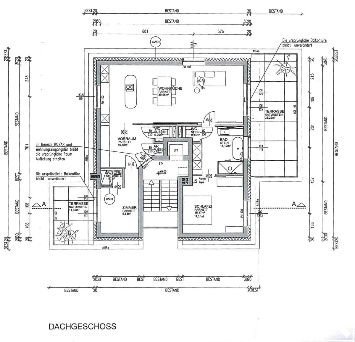 Wohnung kaufen in Wien – 91 m², € 685.000 – Bild 2 von 2