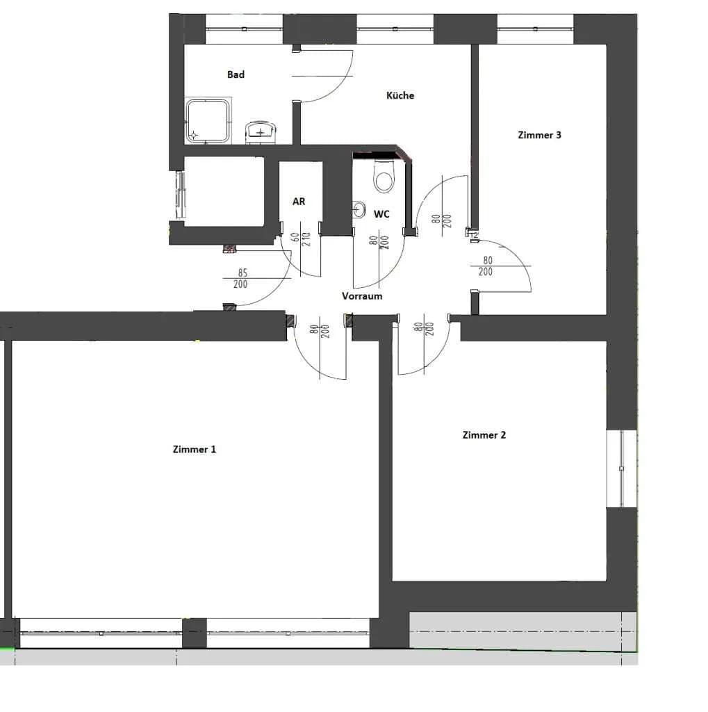 3-Zimmer-Wohnung kaufen in Graz – 70 m², € 174.500 – Bild 15 von 15