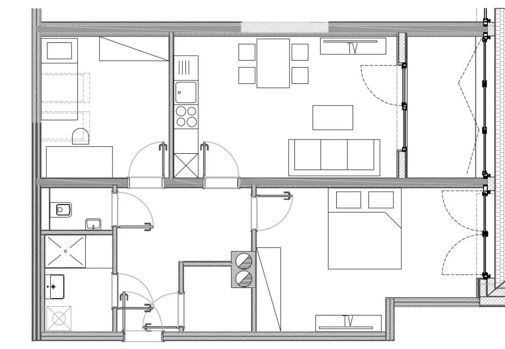 3-Zimmer-Wohnung mieten in Graz – 70,16 m², € 799 – Bild 7 von 7