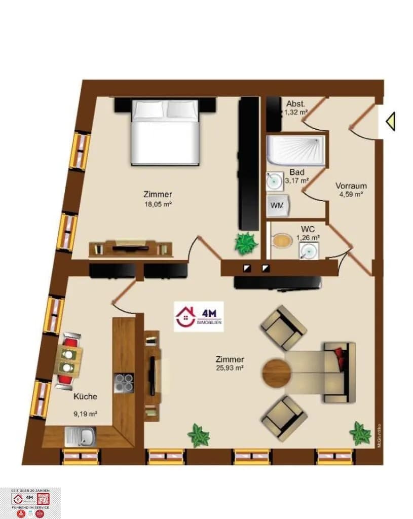 3-Zimmer-Wohnung kaufen in Wien – 63,51 m², € 337.900 – Bild 13 von 15