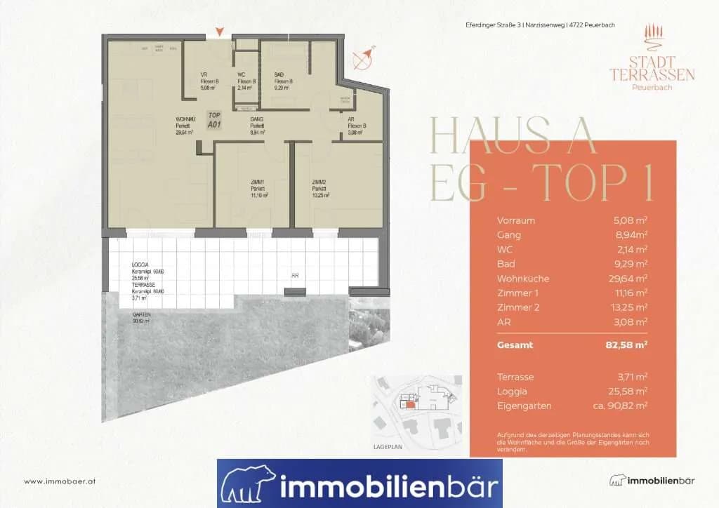 3-Zimmer-Wohnung kaufen in Grieskirchen – 82,58 m², € 435.309 – Bild 7 von 7