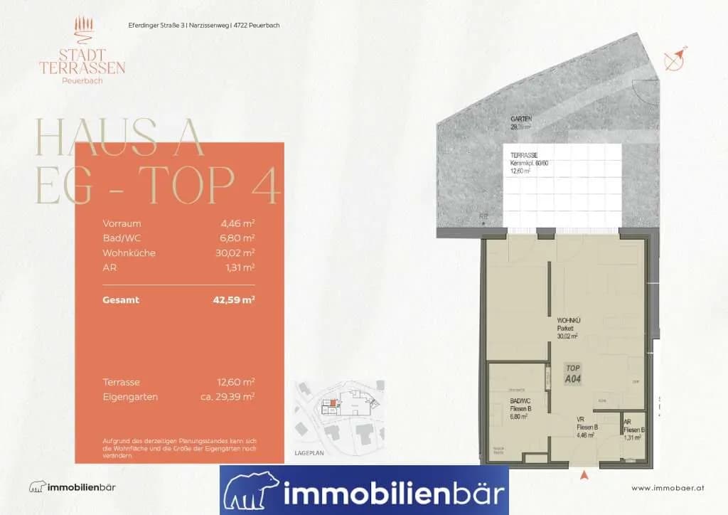 1-Zimmer-Wohnung kaufen in Grieskirchen – 42,59 m², € 209.147 – Bild 9 von 9