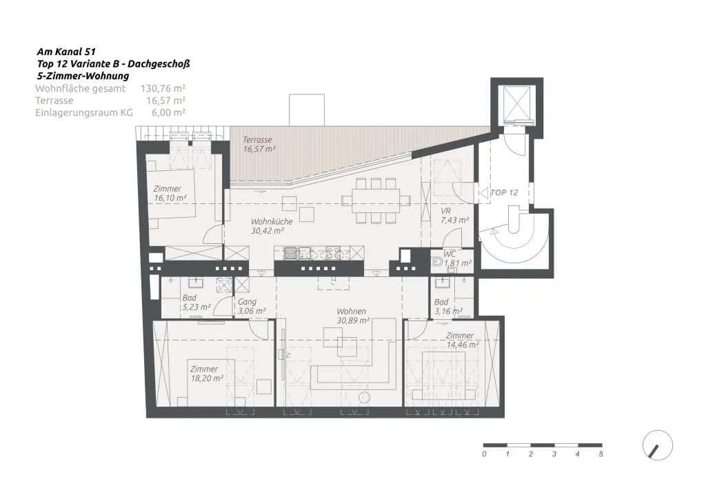 5-Zimmer-Wohnung kaufen in Wien – 130,76 m², € 950.000 – Bild 15 von 17