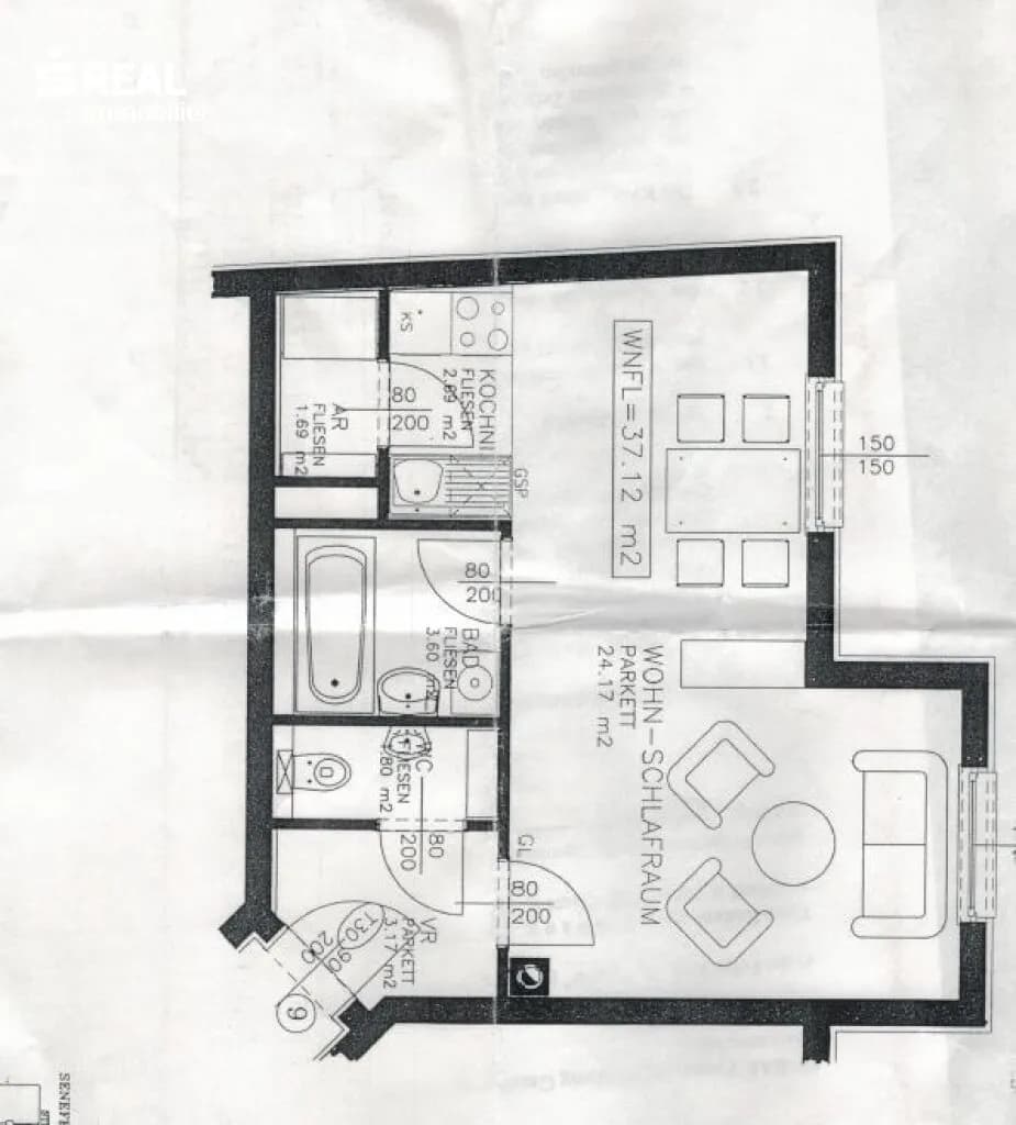 1-Zimmer-Wohnung kaufen in Wien – 37,12 m², € 174.000 – Bild 9 von 10