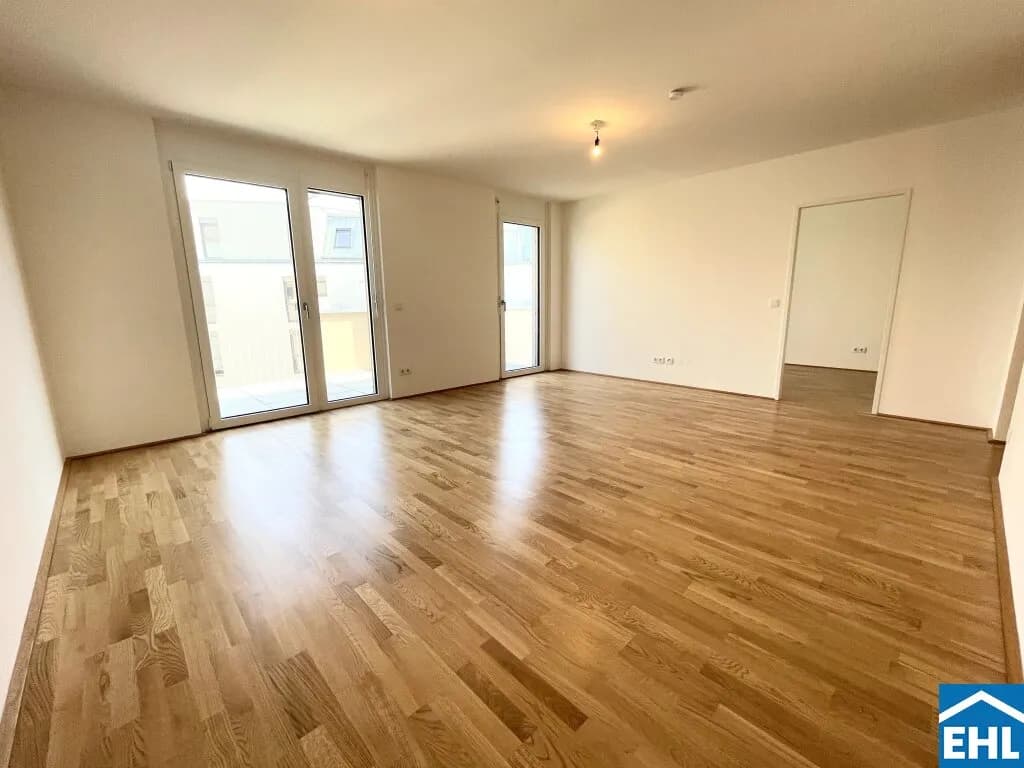 2-Zimmer-Wohnung mieten in Wien – 57,93 m², € 1.049