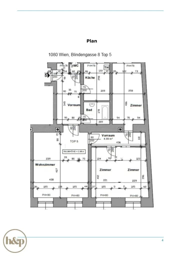 3-Zimmer-Wohnung kaufen in Wien – 78,5 m², € 590.000 – Bild 12 von 12