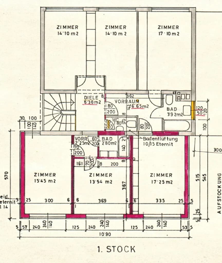 8-Zimmer-Haus kaufen in Wien – 236,83 m², € 2.300.000 – Bild 21 von 22