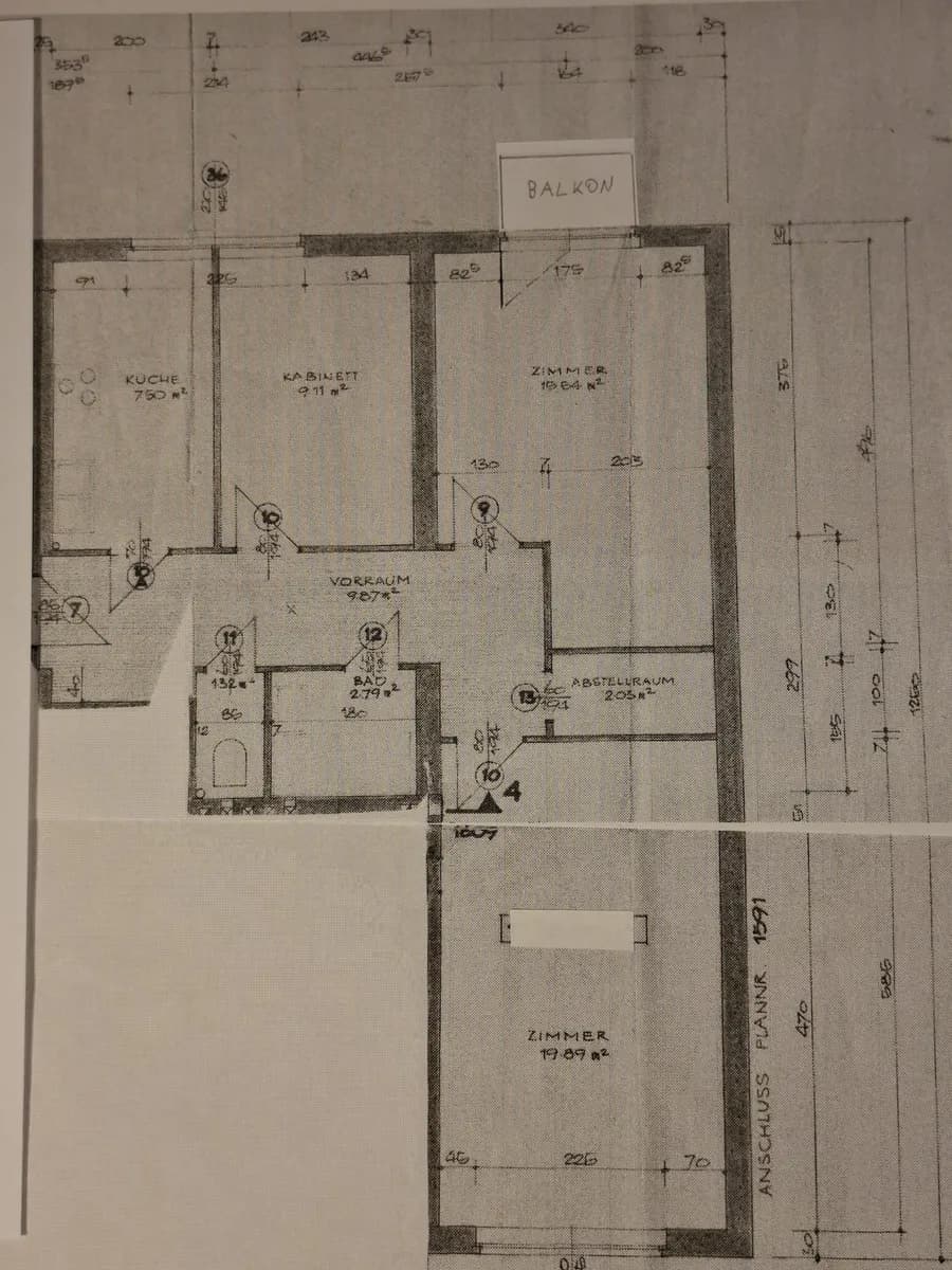 3-Zimmer-Wohnung mieten in Wien – 69 m², € 980 – Bild 2 von 14
