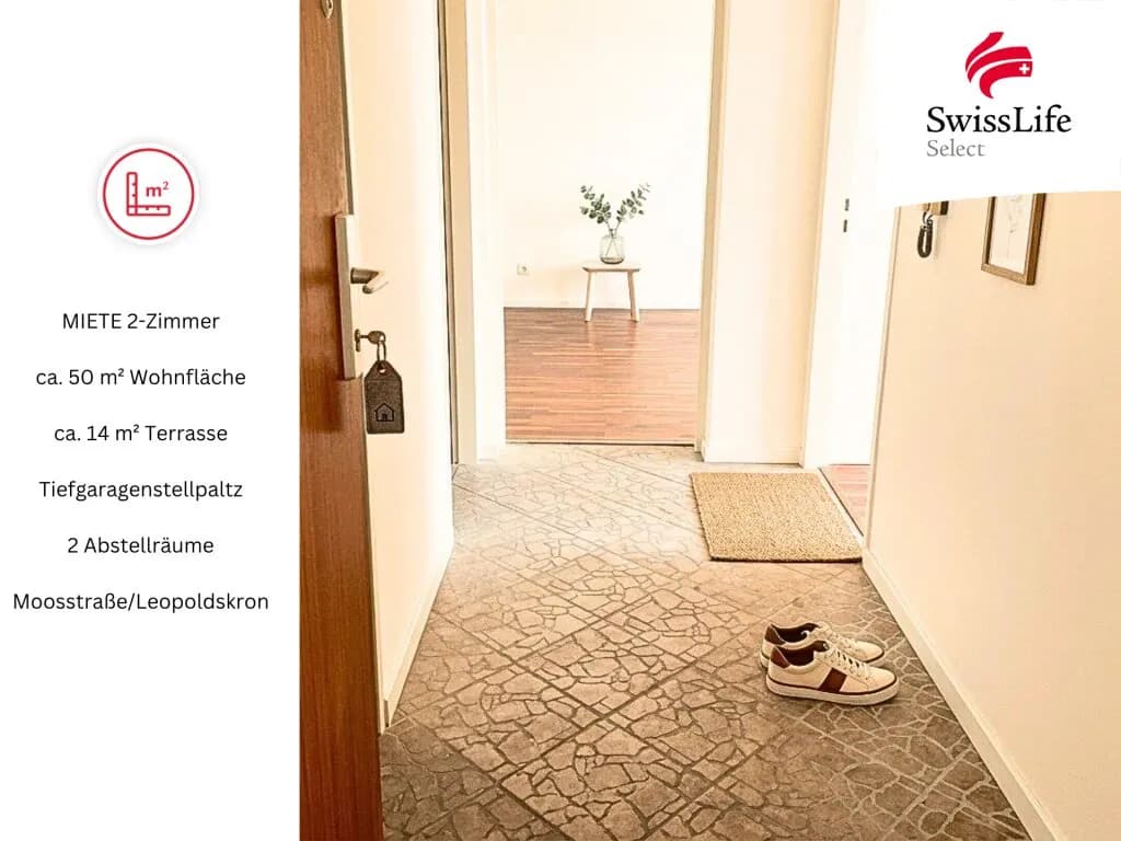2-Zimmer-Wohnung mieten in Salzburg Stadt – 48,08 m², € 1.204 – Bild 3 von 9