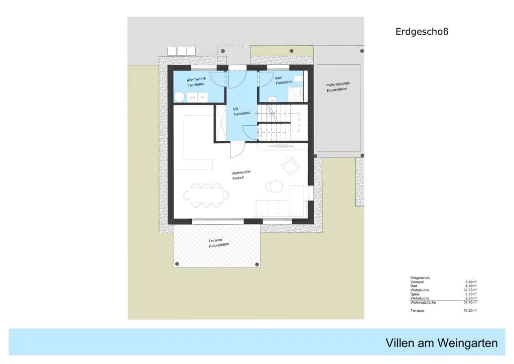 4-Zimmer-Haus kaufen in Eisenstadt - Umgebung – 114,09 m², € 499.000 – Bild 37 von 37