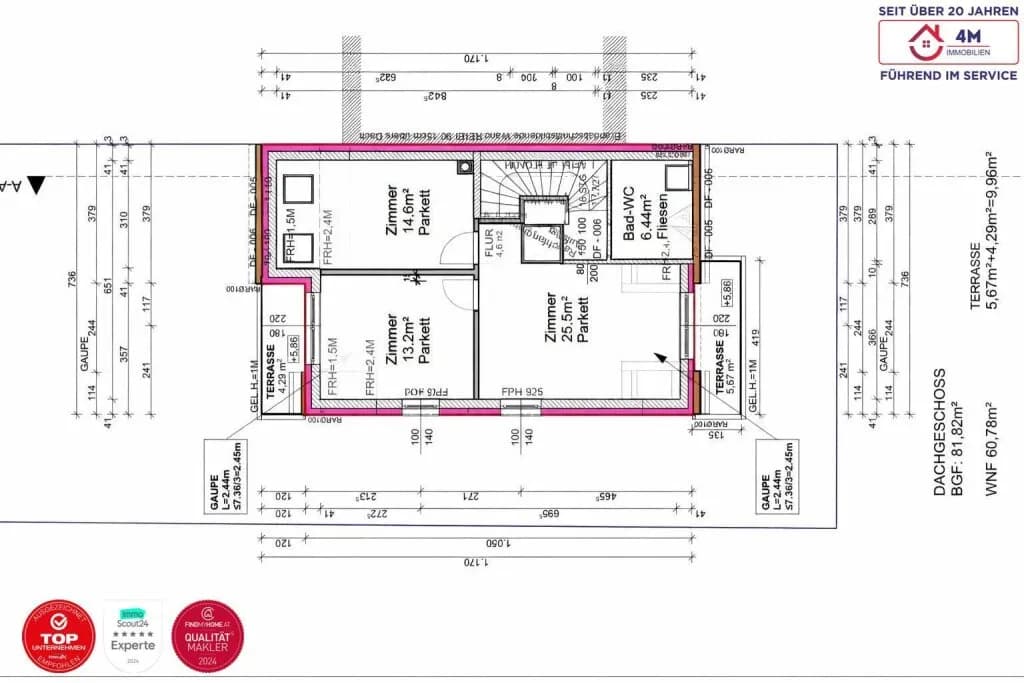 9-Zimmer-Haus kaufen in Wien – 190 m², € 1.898.000 – Bild 27 von 30