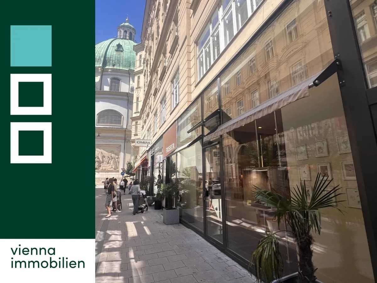 1-Zimmer-Gewerbeimmobilie mieten in Wien – 42 m², € 5.148