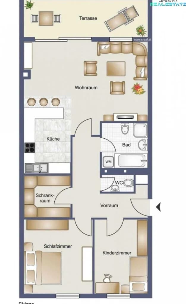 3-Zimmer-Wohnung kaufen in Eisenstadt – 86 m², € 290.000 – Bild 17 von 18