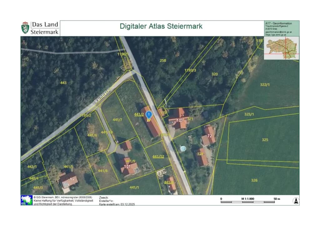 Grundstück kaufen in Deutschlandsberg – 1 306 m², € 178.000 – Bild 13 von 13