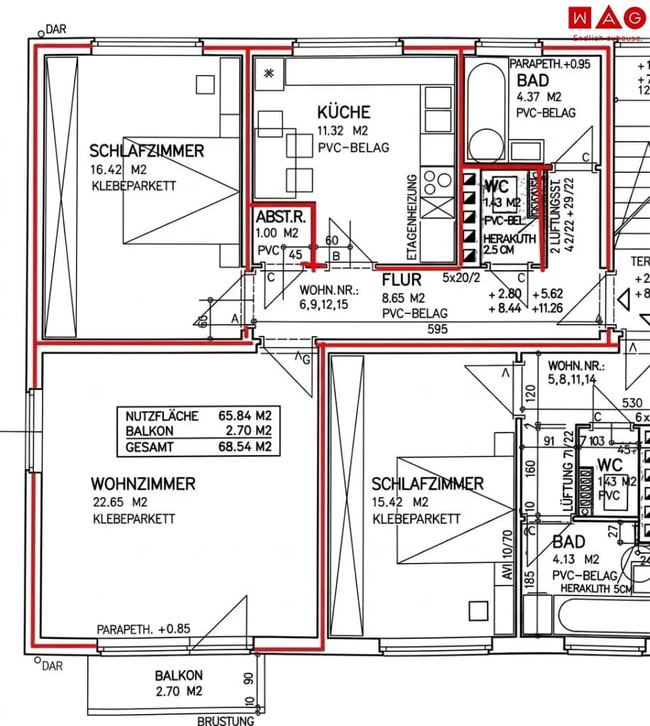 3-Zimmer-Wohnung mieten in Murtal – 68,54 m², € 668 – Bild 9 von 9