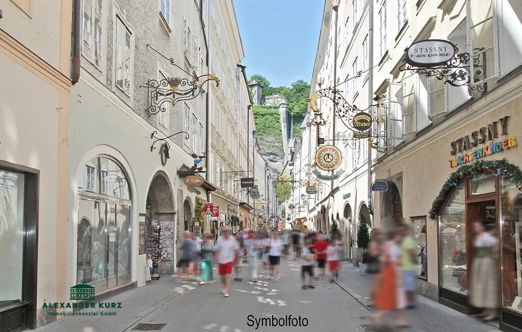 Gewerbeimmobilie mieten in Salzburg Stadt – 75 m², € 5.750