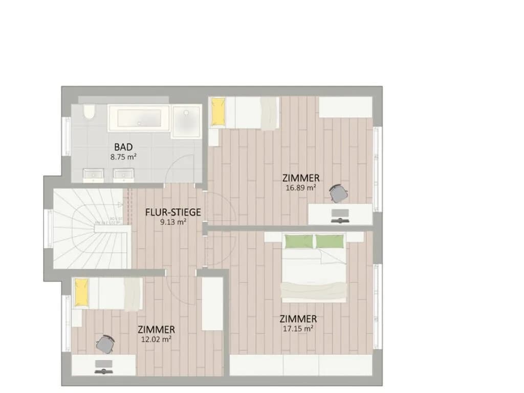 4-Zimmer-Haus mieten in Wien – 127,9 m², € 3.190 – Bild 14 von 16